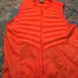 Nike down jogging vest